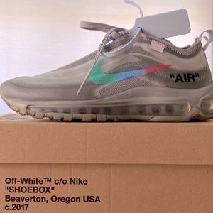 THE 10: NIKE x OFF-WHITE AIR MAX 97 OG Size:5.5